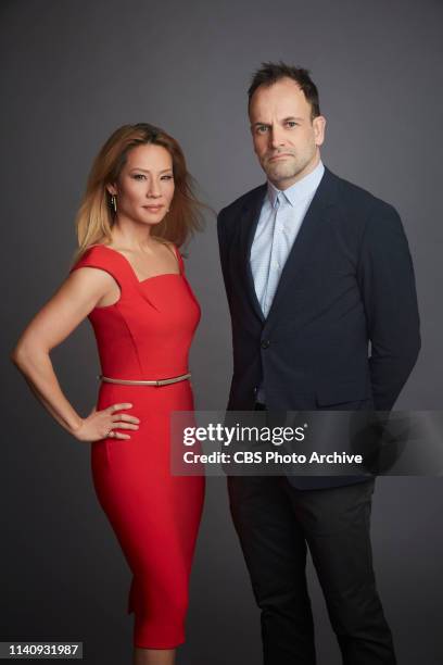 Lucy Liu and Jonny Lee Miller stars in ELEMENTARY on CBS Television Network.