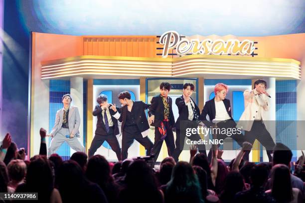 Show Backstage -- 2019 BBMA at the MGM Grand, Las Vegas, Nevada -- Pictured: BTS --