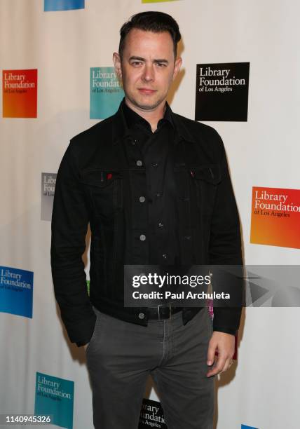 Actor Colin Hanks attends the Library Foundation of Los Angeles' Young Literati's 11th Annual Toast at City Market Social House on April 06, 2019 in...