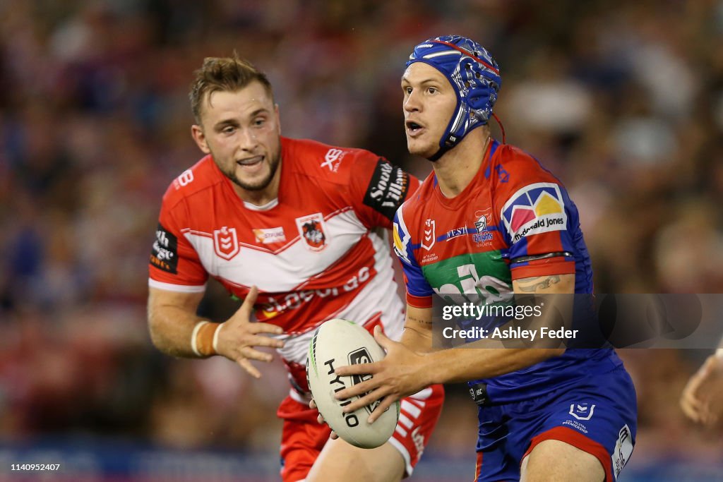 NRL Rd 4 - Knights v Dragons