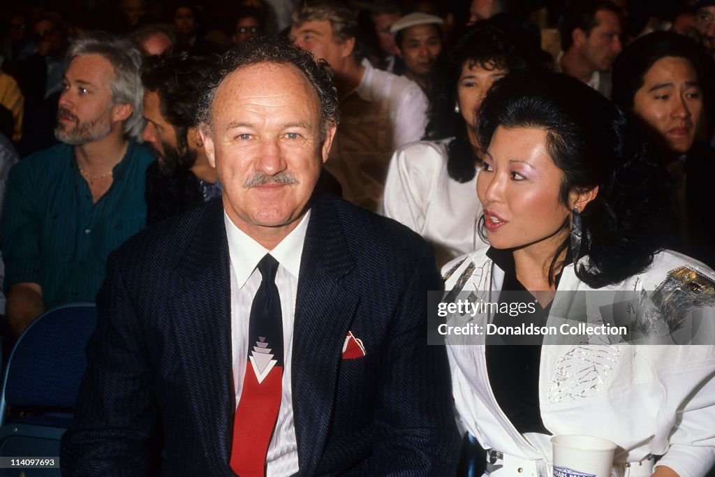 Gene Hackman and Betsy Arakawa Portrait