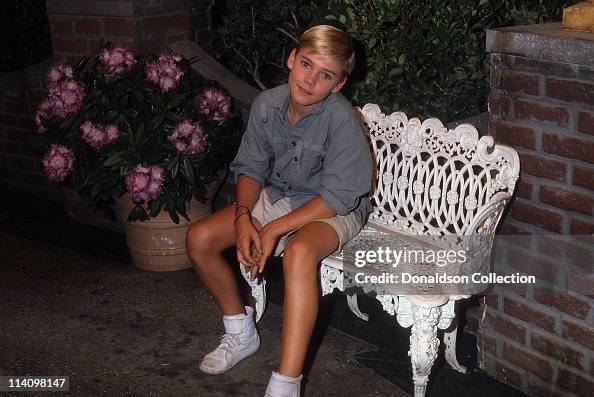 Ricky Splendor Ricky Shroder, as Ricky Stratton in Silver Spoons, poses for a... News ...