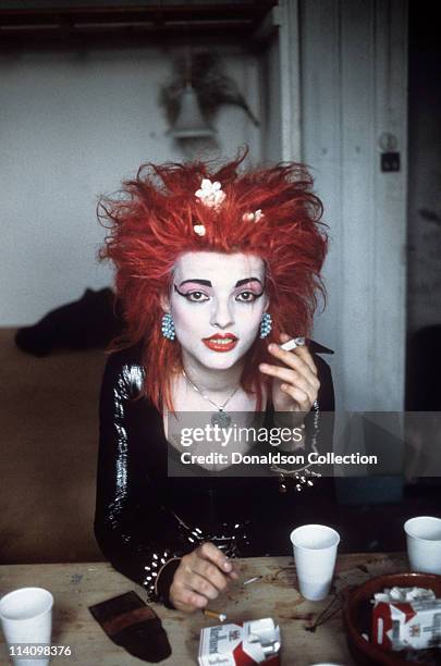 Nina Hagen poses for a portrait in c.1986 in Los Angeles, California.