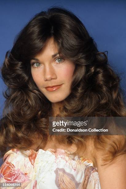 Actress and Model Barbi Benton poses for a portrait in c.1985 in Los Angeles, California.