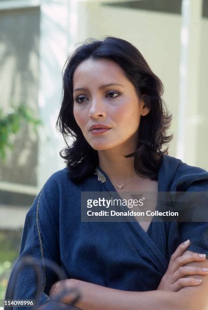 Actress Barbara Carrera poses for a portrait in c.1985 in Los Angeles, California.