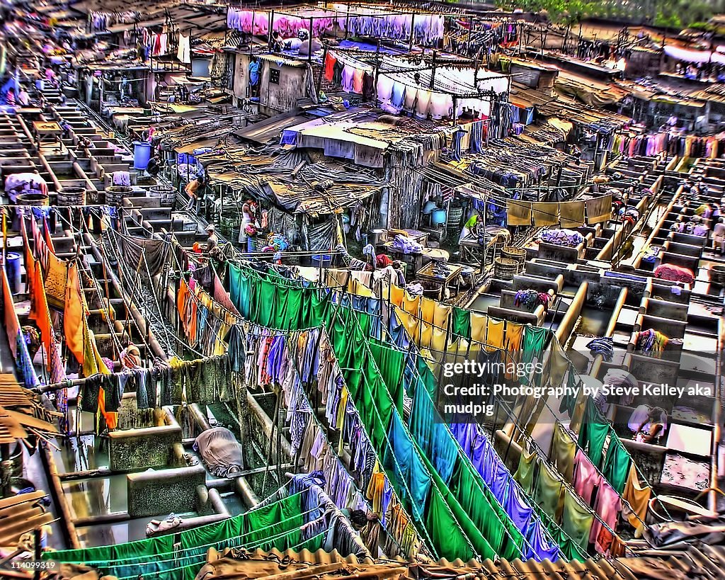 Saath Rasta Saat Rasta Dhobi Ghats High-Res Stock Photo - Getty Images