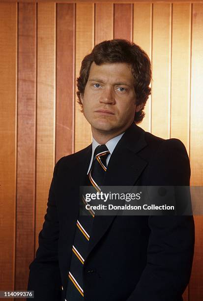 Circa 1983: Host David Letterman poses for a portrait in c.1983 in Los Angeles, California.