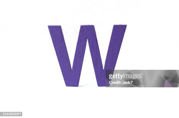 capital letter w - letter w stock pictures, royalty-free photos & images