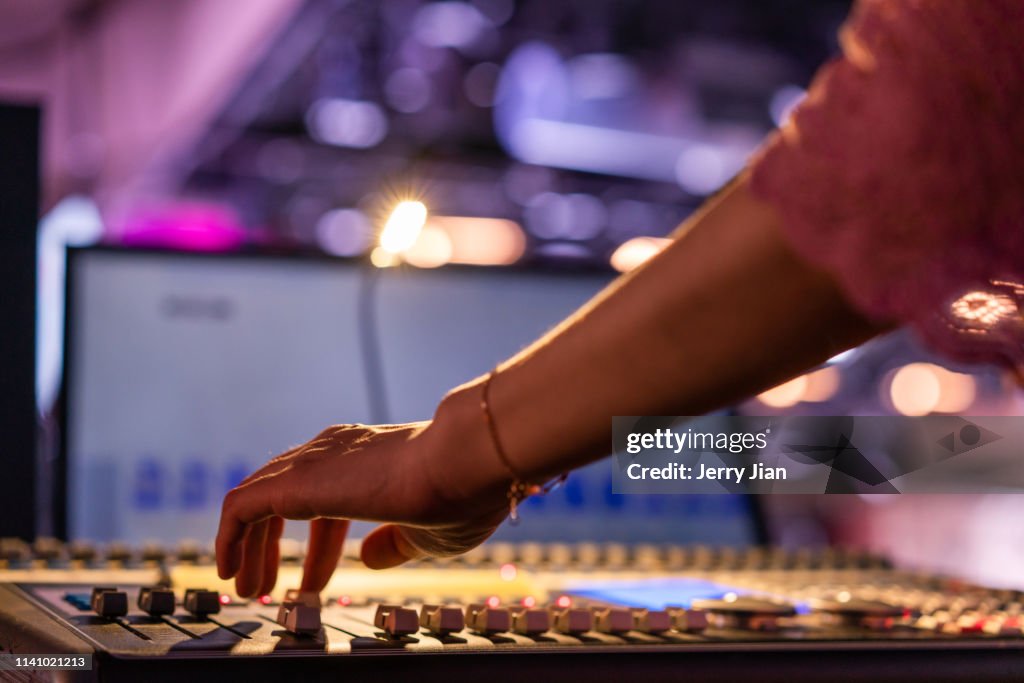 Professional Digital Sound and Recording Console