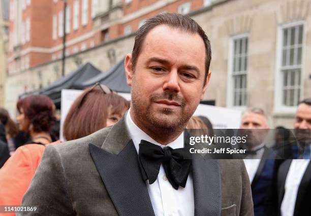 Danny Dyer attends The Olivier Awards with Mastercard at the Royal Albert Hall on April 07, 2019 in London, England.