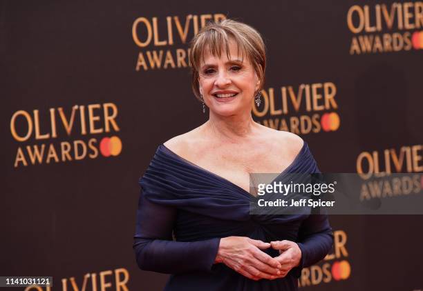 Patti LuPone attends The Olivier Awards with Mastercard at the Royal Albert Hall on April 07, 2019 in London, England.