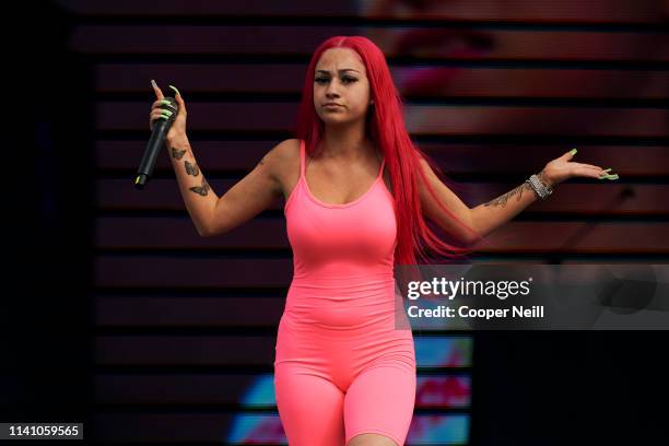 Bhad Bhabie performs during JMBLYA at Fair Park on May 3, 2019 in Dallas, Texas.