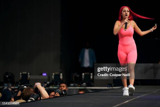 Bhad Bhabie performs during JMBLYA at Fair Park on May 3, 2019 in Dallas, Texas.
