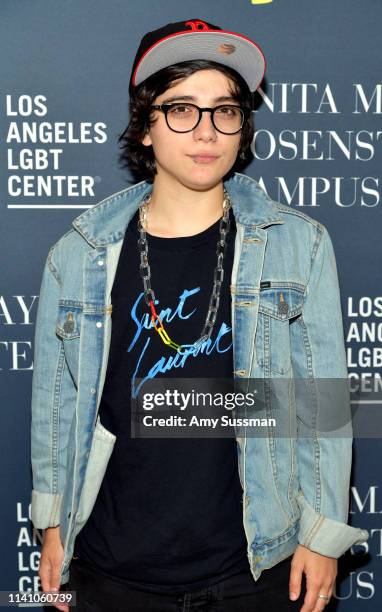 Ryan Cassata attends the grand opening of the Los Angeles LGBT Center's Anita May Rosenstein Campus on April 07, 2019 in Los Angeles, California.