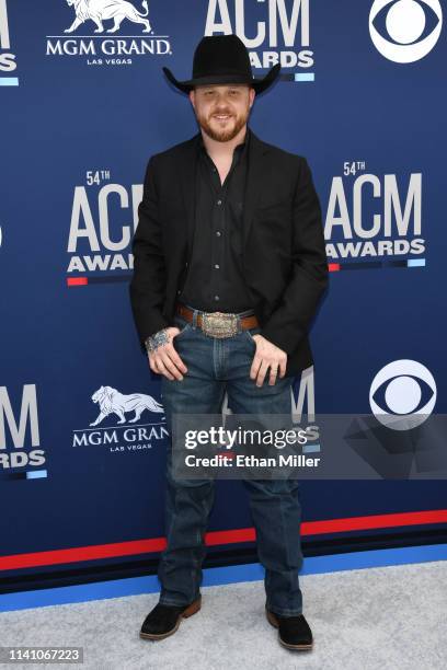 Cody Johnson attends the 54th Academy Of Country Music Awards at MGM Grand Hotel & Casino on April 07, 2019 in Las Vegas, Nevada.