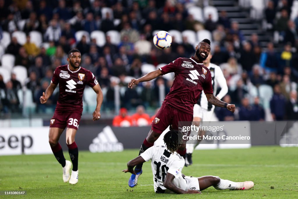 Nicolas N'Koulou of Torino FC in action   during the Serie A...