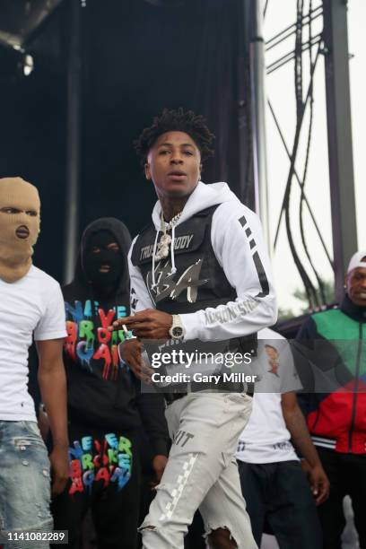 Youngboy Never Broke Again performs in concert during JMBLYA Dallas at Fair Park on May 3, 2019 in Dallas, Texas.