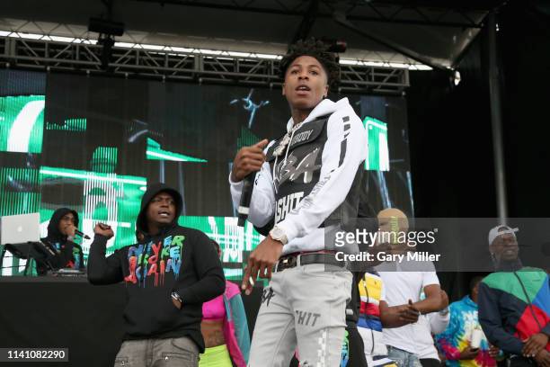 Youngboy Never Broke Again performs in concert during JMBLYA Dallas at Fair Park on May 3, 2019 in Dallas, Texas.