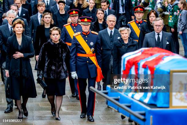 Prince Guillaume of Luxembourg, Princess Margaretha of Luxembourg, Grand Duchess Maria Teresa of Luxembourg Grand Duke Henri of Luxembourg, Arch...