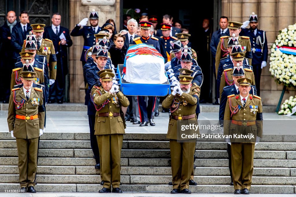 Funeral Of Grand Duke Jean Of Luxembourg