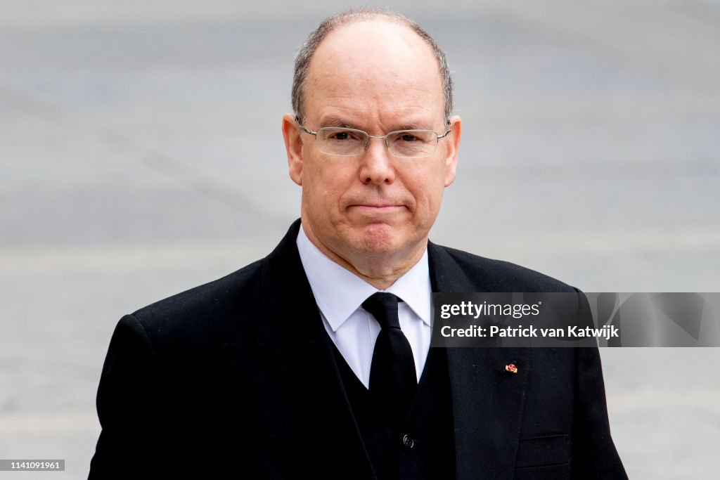 Funeral of Grand Duke Jean in Luxembourg 4 May