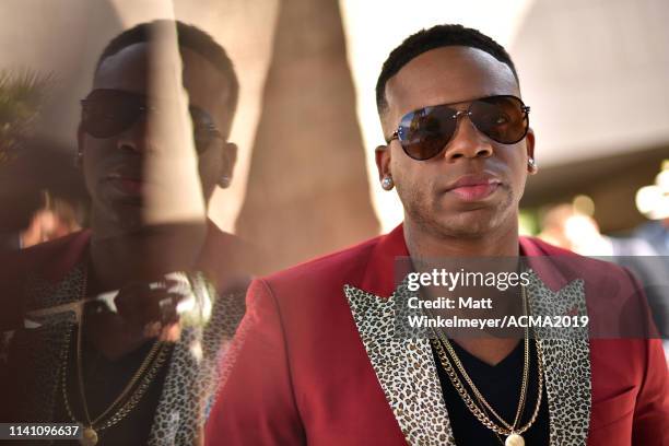 Jimmie Allen attends the 54th Academy Of Country Music Awards at MGM Grand Garden Arena on April 07, 2019 in Las Vegas, Nevada.