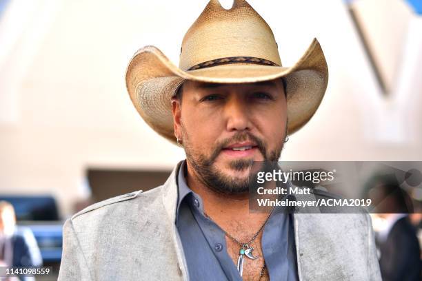 Jason Aldean attends the 54th Academy Of Country Music Awards at MGM Grand Garden Arena on April 07, 2019 in Las Vegas, Nevada.