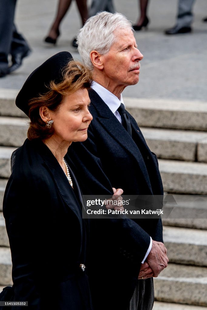 Funeral of Grand Duke Jean in Luxembourg 4 May