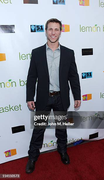Actor Jake Pavelka attends the Dolce Group, 51 Minds & VH1's New Reality Series "Famous Food" hosts the grand opening of the Lemon Basket Restaurant...