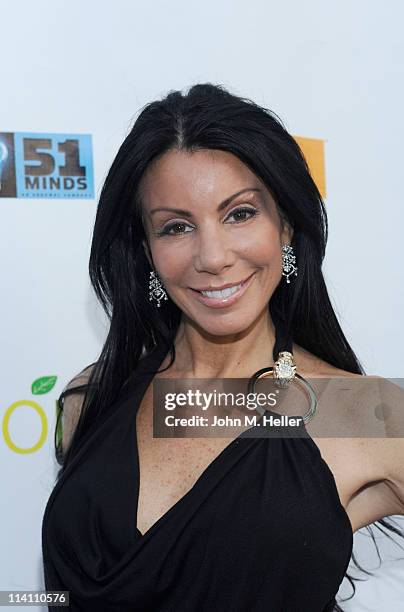 Reality TV Star Danielle Staub attends the Dolce Group, 51 Minds & VH1's New Reality Series "Famous Food" hosts the grand opening of the Lemon Basket...