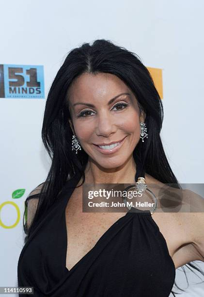 Reality TV Star Danielle Staub attends the Dolce Group, 51 Minds & VH1's New Reality Series "Famous Food" hosts the grand opening of the Lemon Basket...