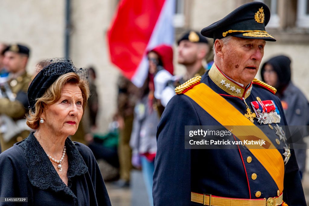 Funeral of Grand Duke Jean in Luxembourg 4 May