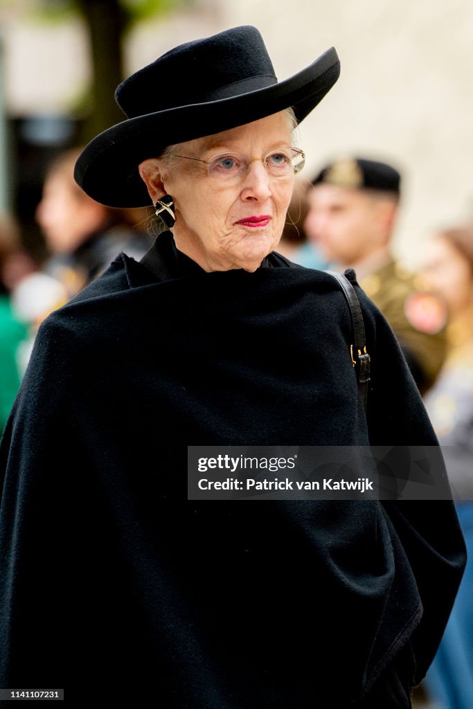 Funeral of Grand Duke Jean in Luxembourg 4 May