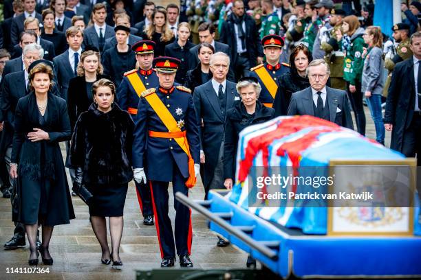 Prince Guillaume of Luxembourg, Princess Margaretha of Luxembourg, Grand Duchess of Maria Teresa of Luxembourg, Grand Duke Henri of Luxembourg, Arch...