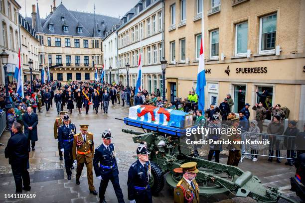 Prince Guillaume of Luxembourg, Princess Margaretha of Luxembourg, Grand Duchess of Maria Teresa of Luxembourg, Grand Duke Henri of Luxembourg, Arch...