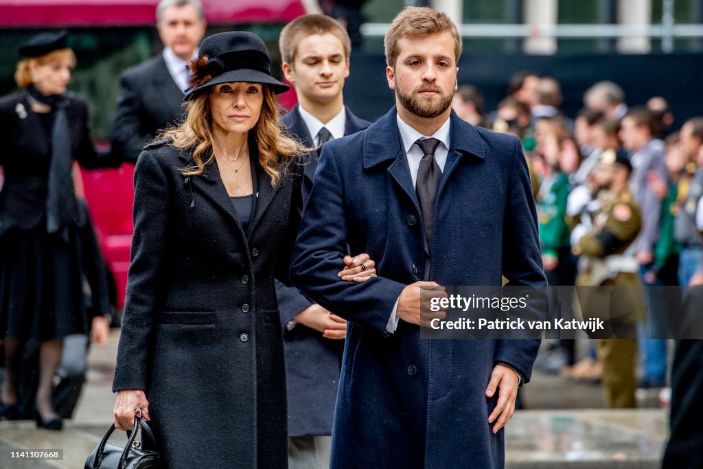 Funeral of Grand Duke Jean in Luxembourg 4 May