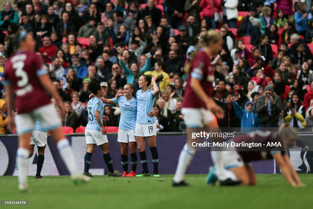 Manchester City Women v West Ham United Ladies - Women's FA Cup Final