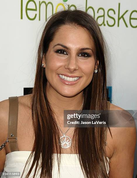 Ashley Dupre attends the Lemon Basket restaurant grand opening on May 11, 2011 in West Hollywood, California.