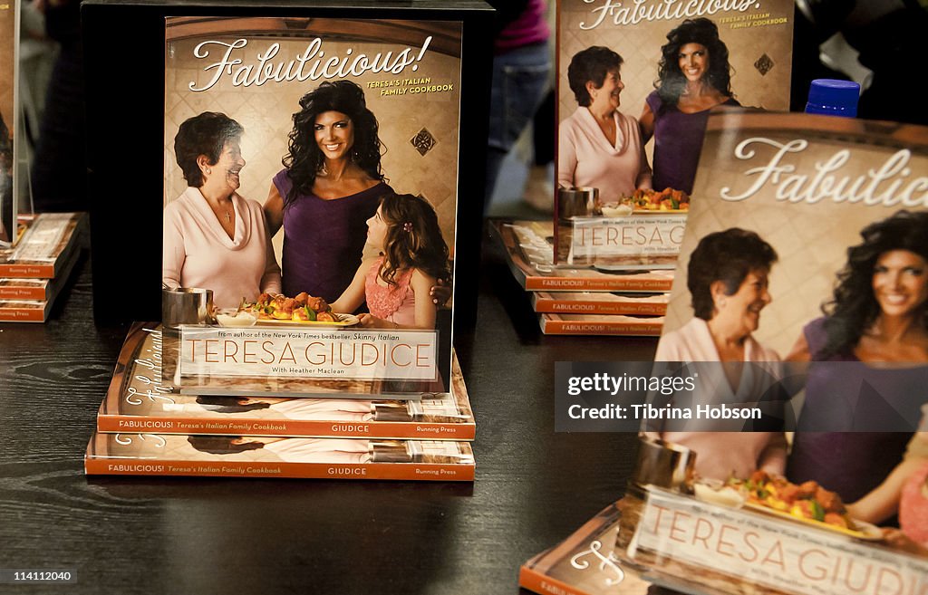 Teresa Giudice Book Signing For "Fabulicious!"