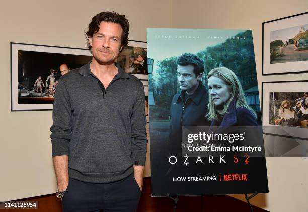 Jason Bateman attends the Netflix "Ozark" screening & reception at the Linwood Dunn Theater on April 07, 2019 in Los Angeles, California.