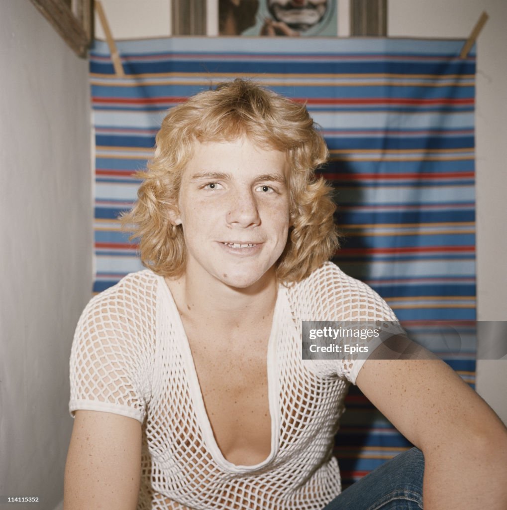 American actor and filmmaker Darby Hinton poses for a magazine shoot
