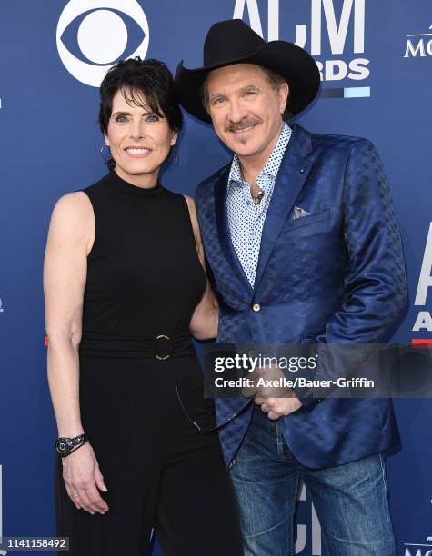 Kix Brooks of Brooks and Dunn and Barbara Brooks attend the 54th Academy of Country Music Awards at MGM Grand Garden Arena on April 07, 2019 in Las...