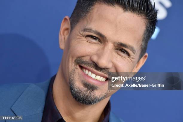 Jay Hernandez attends the 54th Academy of Country Music Awards at MGM Grand Garden Arena on April 07, 2019 in Las Vegas, Nevada.