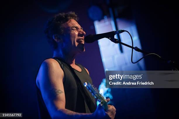 Blake Schwarzenbach of Jawbreaker performs live on stage during a concert at Astra on May 4, 2019 in Berlin, Germany.