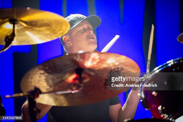 Adam Pfahler of Jawbreaker performs live on stage during a concert at Astra on May 4, 2019 in Berlin, Germany.