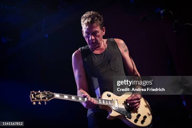 Blake Schwarzenbach of Jawbreaker performs live on stage during a concert at Astra on May 4, 2019 in Berlin, Germany.