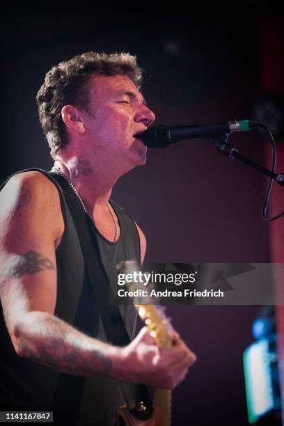 Blake Schwarzenbach of Jawbreaker performs live on stage during a concert at Astra on May 4, 2019 in Berlin, Germany.