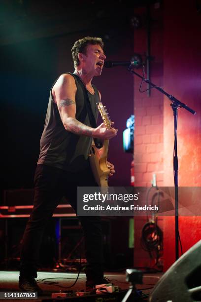 Blake Schwarzenbach of Jawbreaker performs live on stage during a concert at Astra on May 4, 2019 in Berlin, Germany.