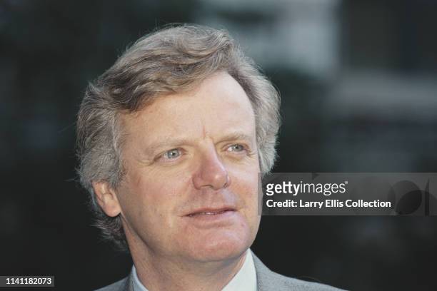English television executive and businessman Michael Grade, chief executive of Channel 4 Television, pictured circa 1993.