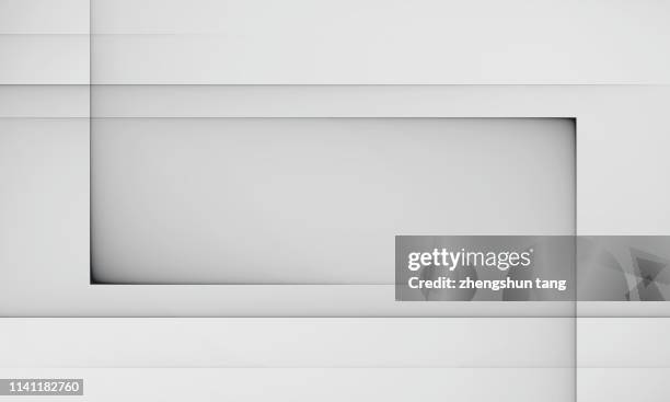abstract black&white rectangle background - insight tv stock pictures, royalty-free photos & images